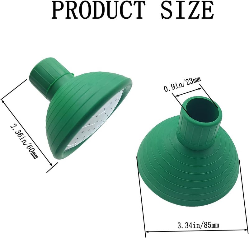 MengMain Watering Can Rose Head Replacement,Garden Sprinkler Can Head,Watering Can Spout Replacement Nozzle for Watering Cans Garden Plants Indoor & Outdoor（2Pcs ） - Image 2